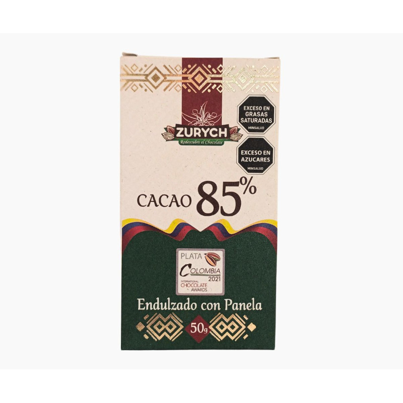 Chocolatina 85% Cacao con uchuva